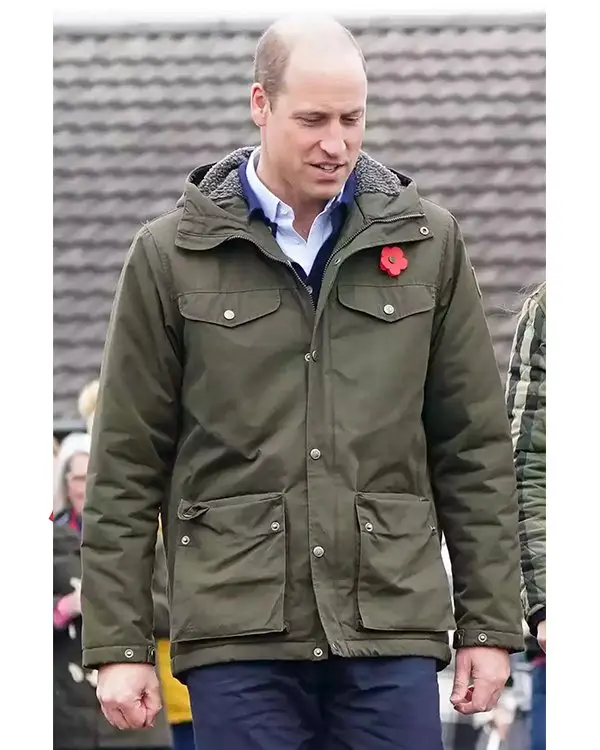 Prince William’s Scotland Hooded Jacket