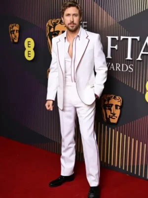 Ryan Gosling 2024 BAFTA Awards White Suit