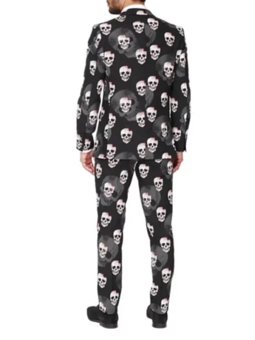 Halloween 2023 Skull Printed Suit