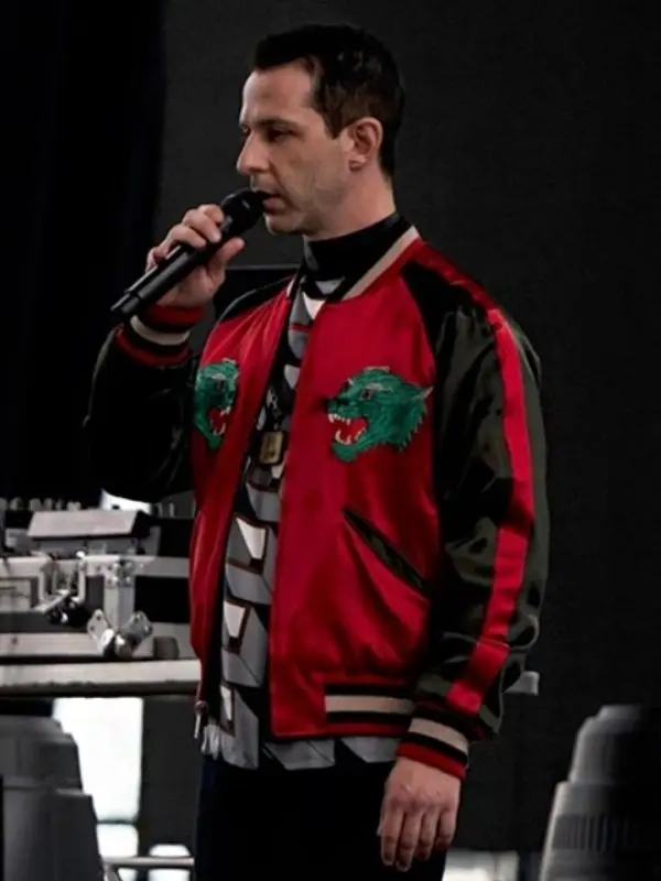 Succession S04 Kendall Roy Red Bomber Jacket