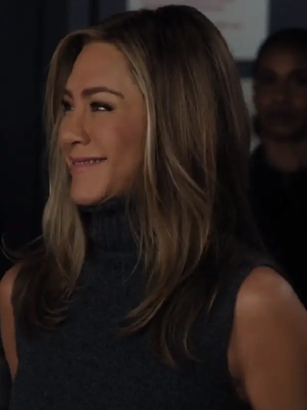 The Morning Show S03 Jennifer Aniston Turtleneck Vest