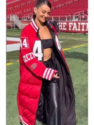 San Francisco 49ers Kristin Juszczyk Coat