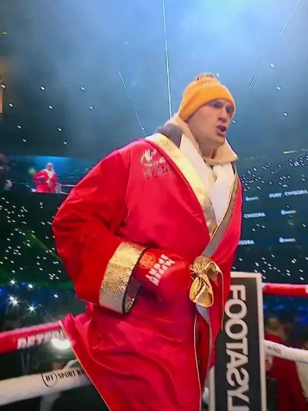 At Home With The Furys 2023 Tyson Fury Red Coat