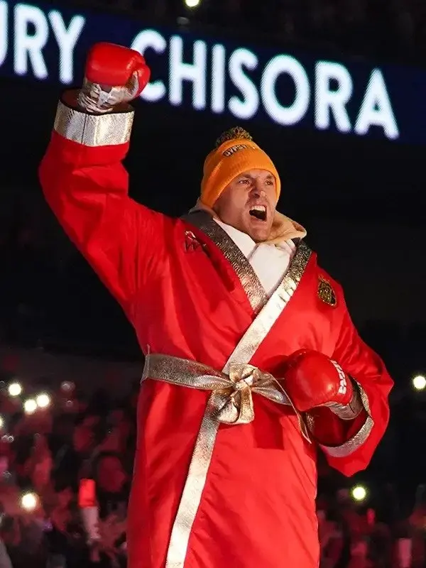 At Home With The Furys 2023 Tyson Fury Red Coat