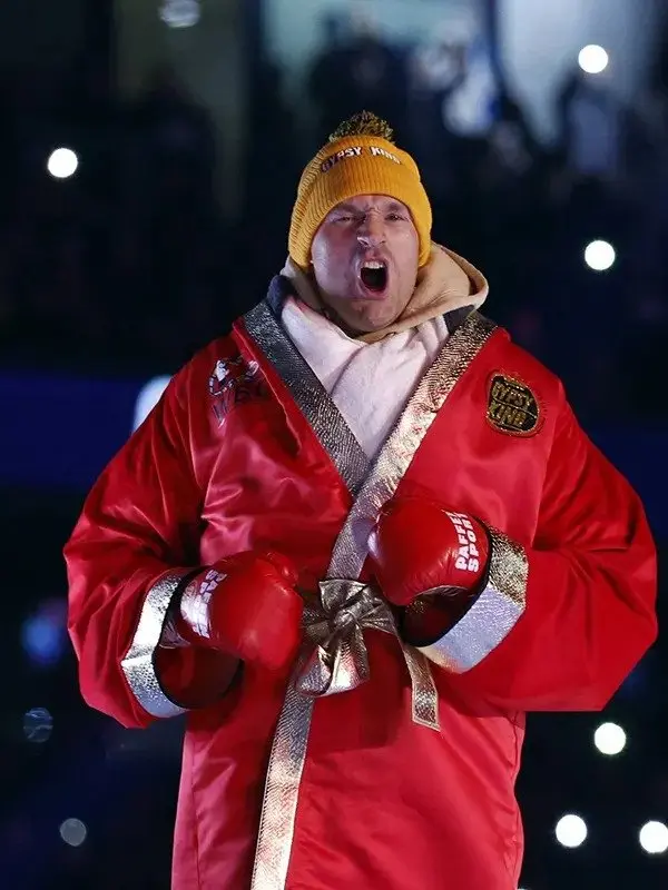 At Home With The Furys 2023 Tyson Fury Red Coat