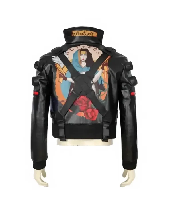 Cyberpunk 2077 Jackie Welles Bomber Leather Jacket