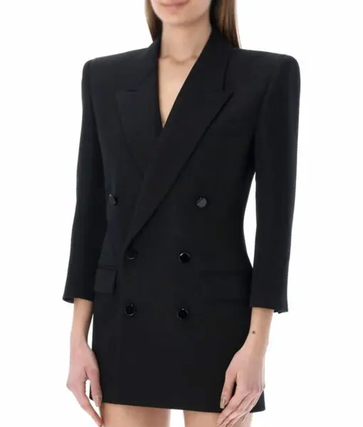 Dua Lipa Black Tailored Blazer