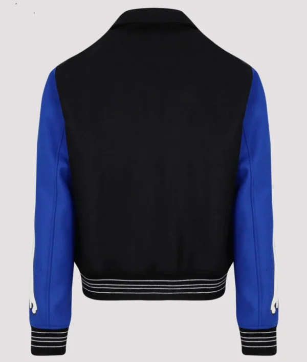 Amiri Bones Letterman Wool Jacket