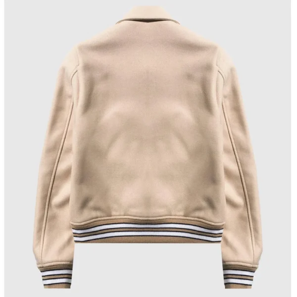 Amiri Bones Letterman Wool Jacket