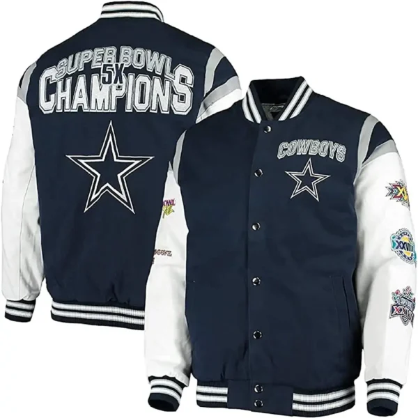 Dallas Cowboys Beck Varsity Full-Snap Jacket