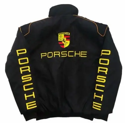 F1 Porsche Black Jacket