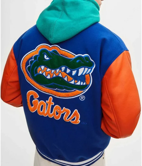 Florida Gators Letterman Royal Blue/Orange Jacket