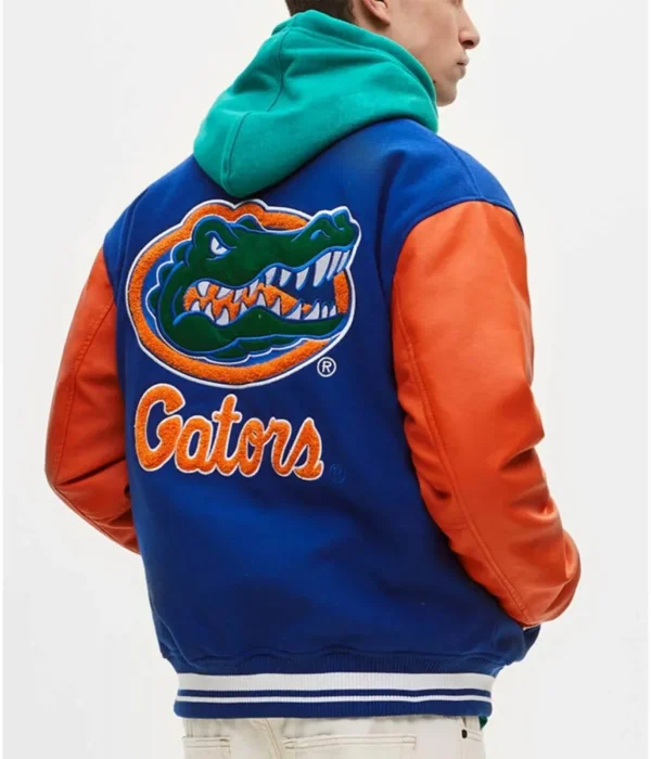 Florida Gators Letterman Royal Blue/Orange Jacket