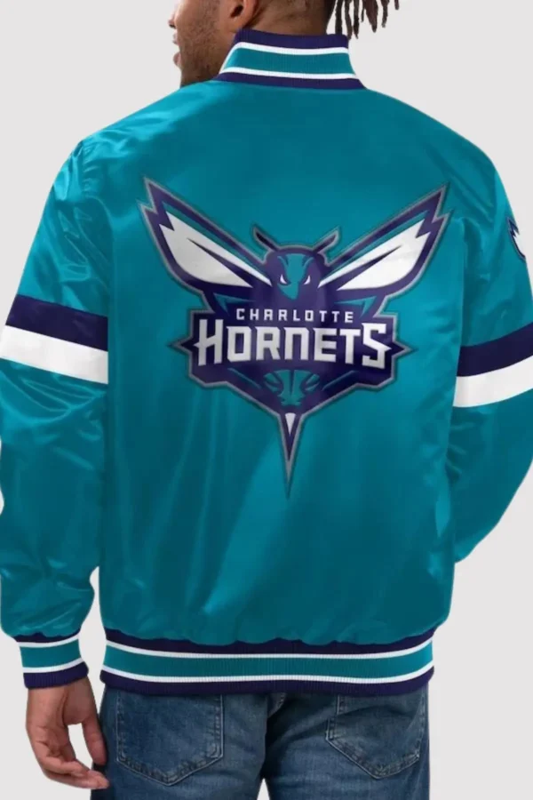 Home Game Charlotte Hornets Varsity Jacket