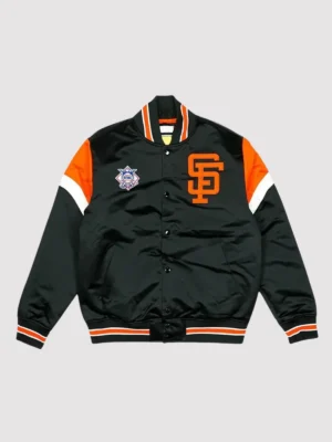 Home Game San Francisco Giants Black Varsity Jacket