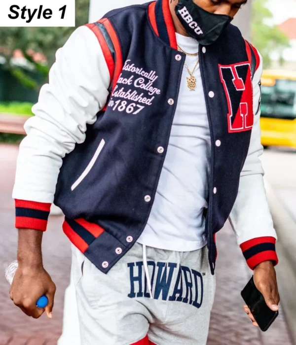 Howard University The Mecca Varsity Jacket