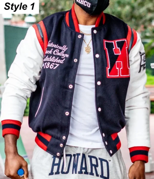 Howard University The Mecca Varsity Jacket