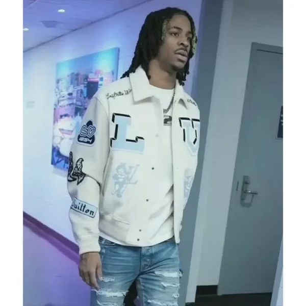 LV Ja Morant Varsity Jacket