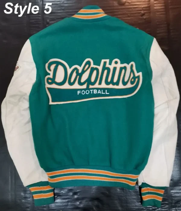 Miami Dolphins Varsity Jacket