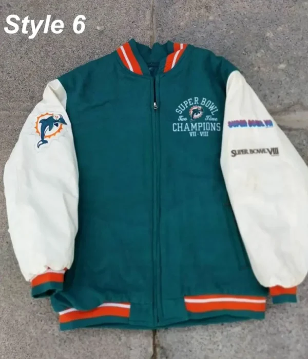 Miami Dolphins Varsity Jacket