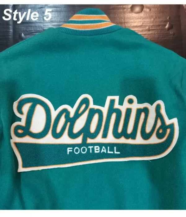 Miami Dolphins Varsity Jacket