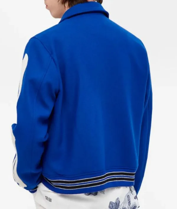 Amiri Bones Letterman Wool Jacket