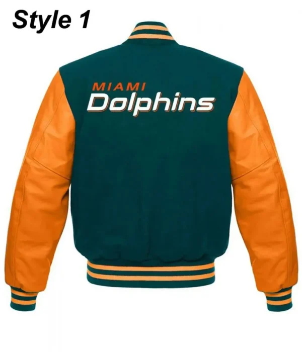 Miami Dolphins Varsity Jacket