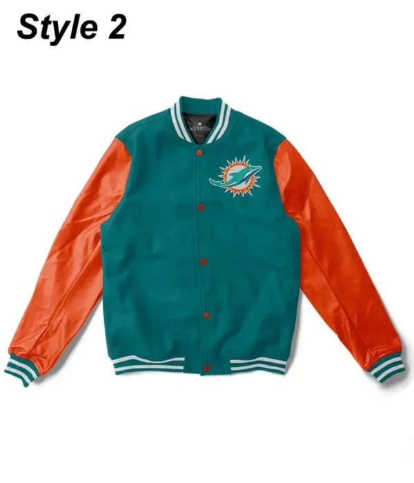 Miami Dolphins Varsity Jacket