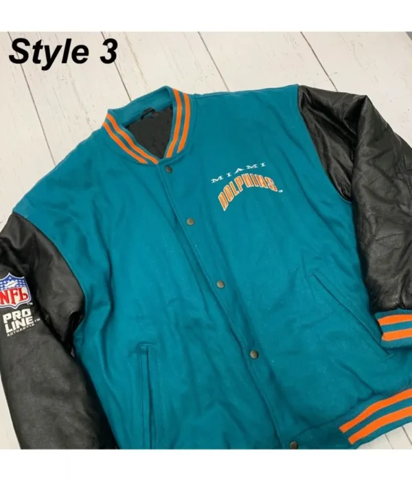 Miami Dolphins Varsity Jacket