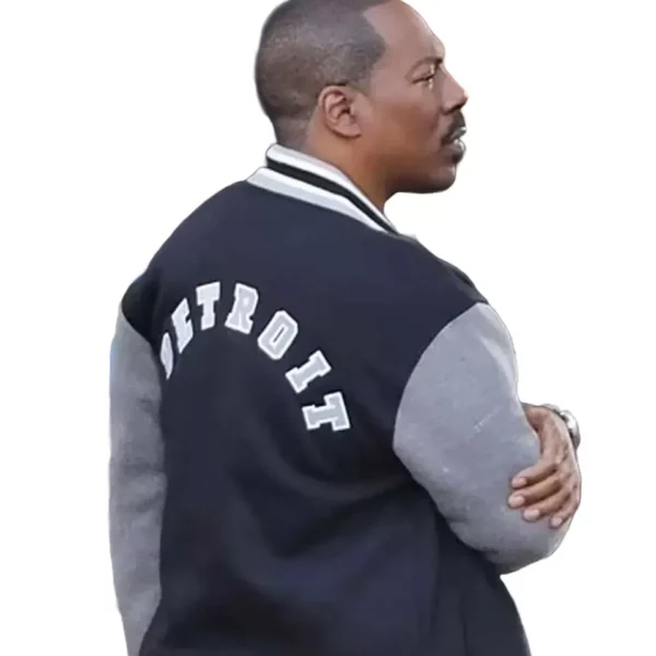 Eddie Murphy Beverly Hills Cop 4 Detroit Lions Varsity Jacket