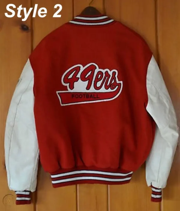 49ers SF Super Bowl Letterman Jacket