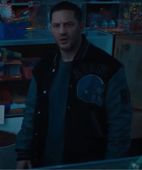 Eddie Brock Venom 2 Detroit Lions Varsity Jacket