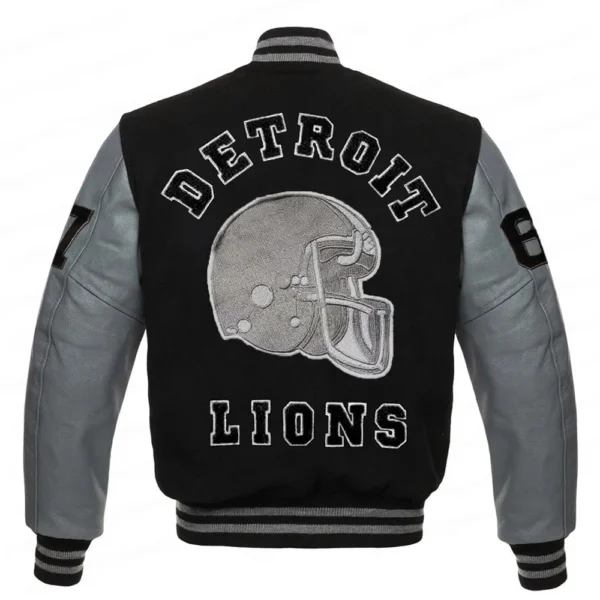 Eddie Brock Venom 2 Detroit Lions Varsity Jacket