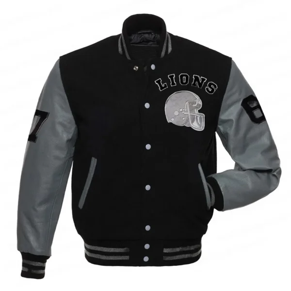 Eddie Brock Venom 2 Detroit Lions Varsity Jacket