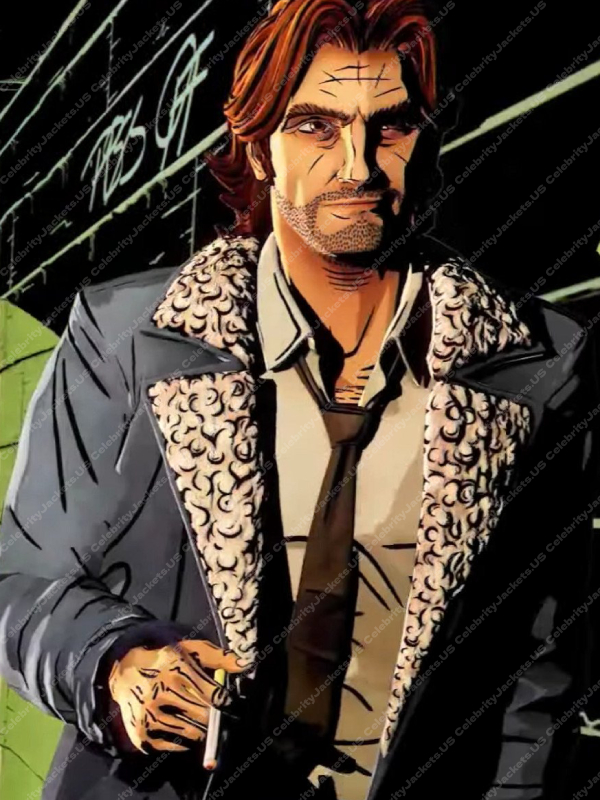 The Wolf Among Us 2 Bigby Wolf Coat