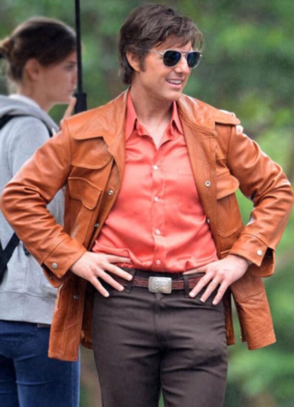 American Made Tom Cruise Leather Jacket