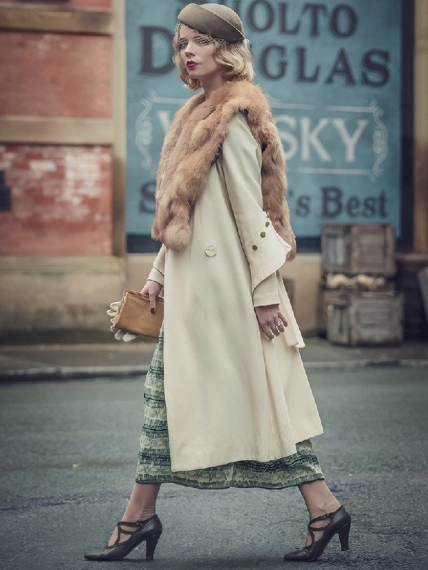 Peaky Blinders Season 6 Anya Taylor Joy Coat