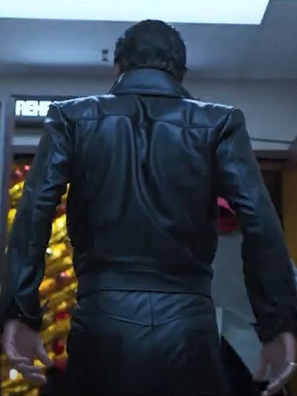 Austin Butler Elvis Black Leather Jacket