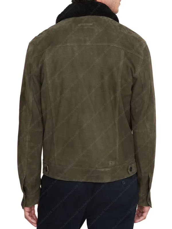 Big Sky S03 Beau Arlen Green Suede Jacket