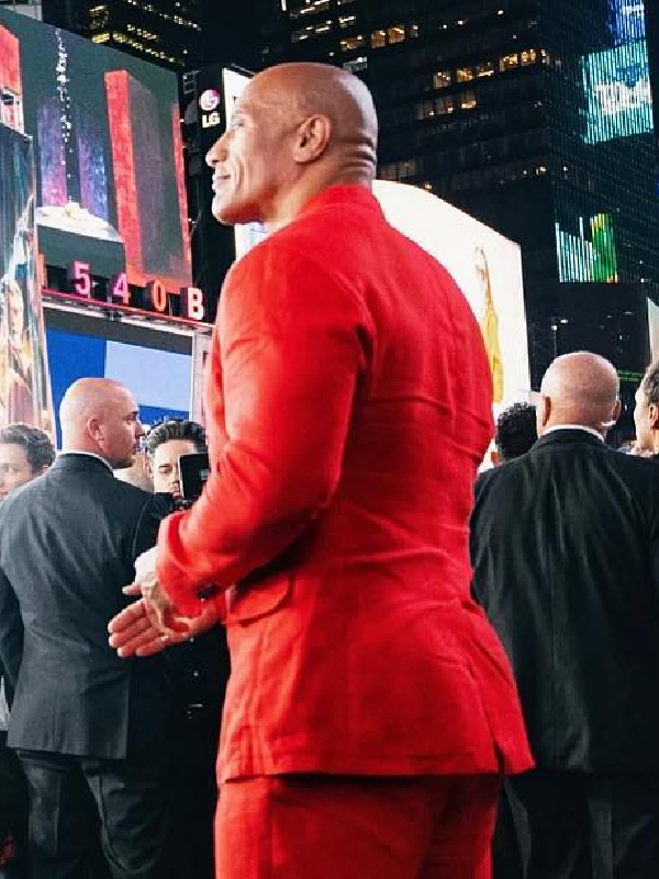 Black Adam Dwayne Johnson Blazer