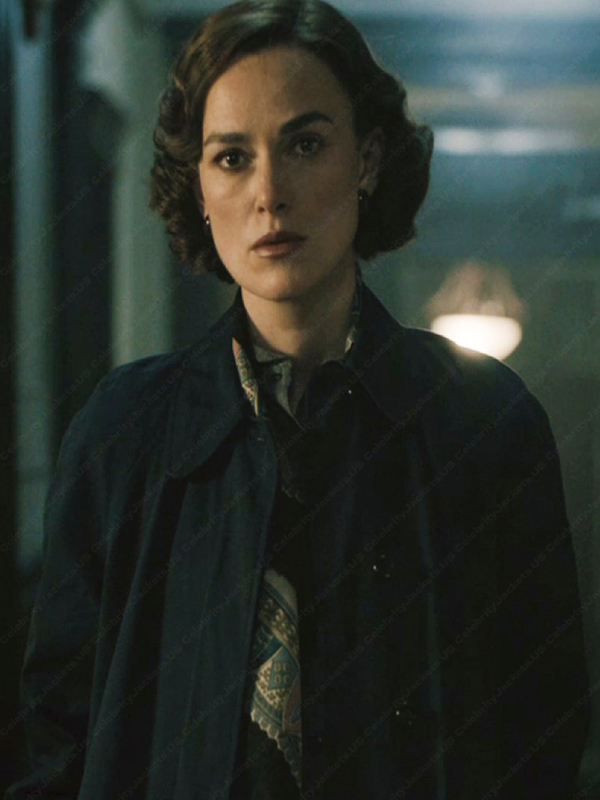 Boston Strangler Keira Knightley Blue Coat