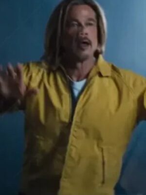 Bullet Train Brad Pitt Yellow Jacket