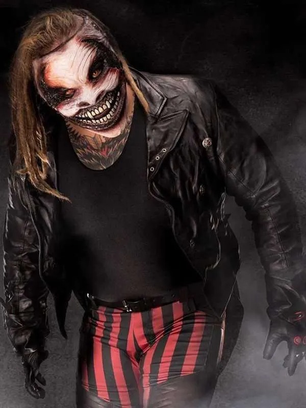 Bray Wyatt The Fiend Black Biker Jacket