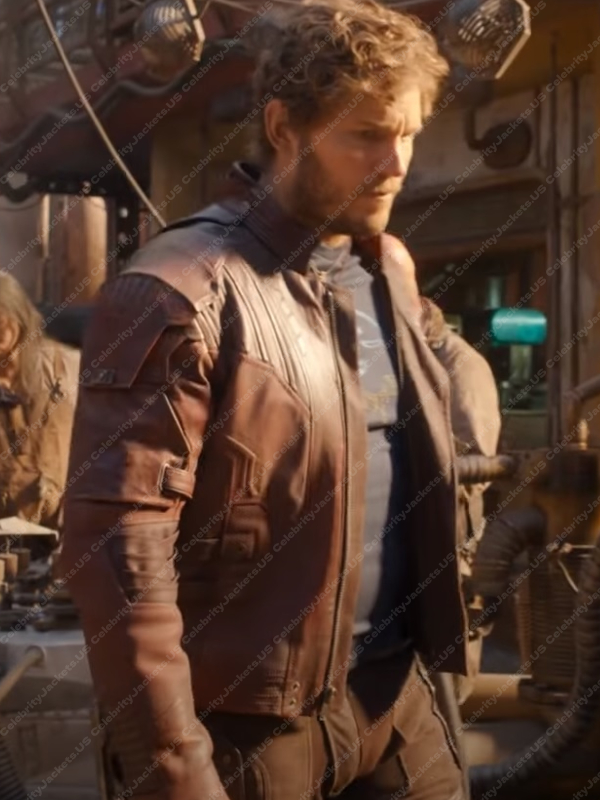 Guardians of the Galaxy Holiday Special Star Lord Jacket