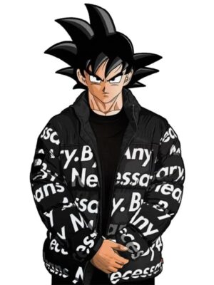 Goku Drip Puffer Jacket