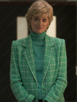 Princess Diana The Crown S05 Green Blazer