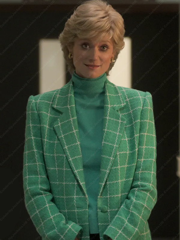 Princess Diana The Crown S05 Green Blazer