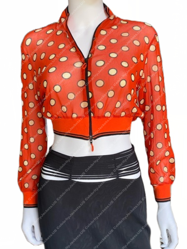 Emily in Paris Season 03 Lily Collins Dotted Jacket