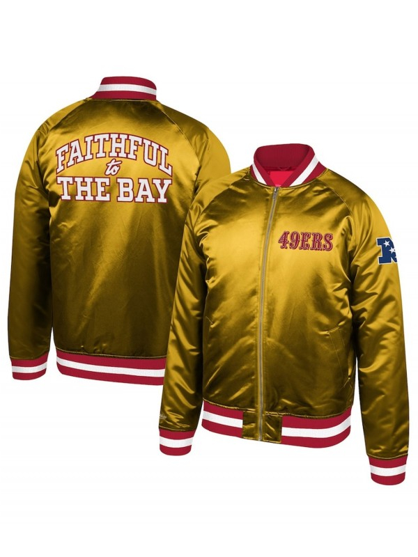 Faithful To The Bay 49ers Bomber Jacket