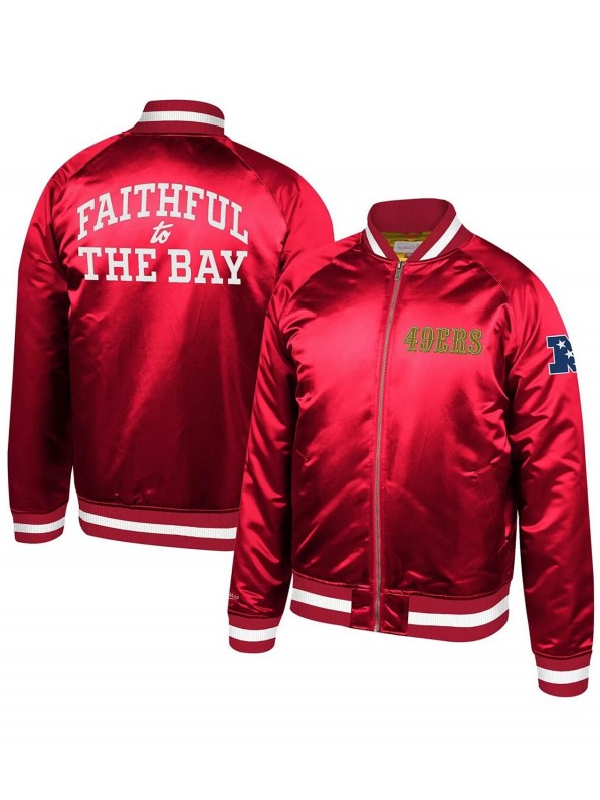 Faithful To The Bay 49ers Bomber Jacket